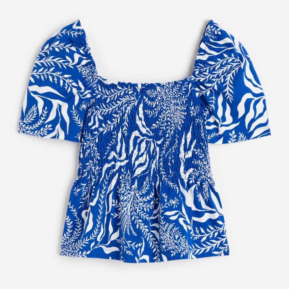 H&M Smocked Top